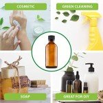 VINEVIDA 12 Pack Amber Glass Bottles with Accessories