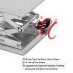 Stonylab 6x6 Inch Stainless Steel Lab Lift Jack