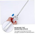 OUNONA 3-Finger Flask Clamp - Set of 3