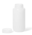 High Density Polyethylene Wide Mouth Reagent Bottles - 12 Pack