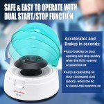 Sanliang Mini Benchtop Centrifuge with 2 Rotors