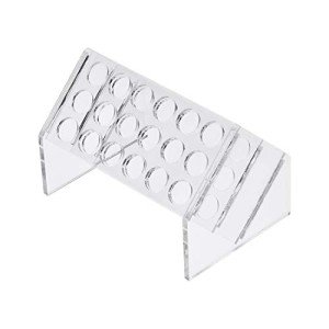 Acrylic Test Tube Holder with 18 Wells
