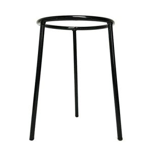 Black Metal Tripod Stand for Lab Lamps