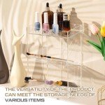 Acrylic Test Tube Rack with Storage Trays