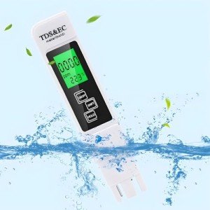 KALWNIA 3-in-1 TDS, Temperature & EC Meter