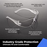 Bulk Clear Safety Glasses - 48 Pack
