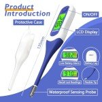 Fast Reading Oral Thermometer for Kids and Adults