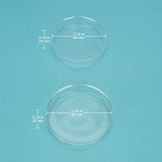 Autoclavable Glass Petri Dishes, Pack of 10
