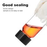 10PCS 5ml Clear Glass Sample Bottles with Caps