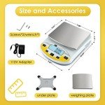 CGOLDENWALL High Precision Digital Lab Scale 500g