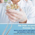 Micro Precision Surgical Forceps Set - 6 Inch Tweezers