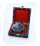 KOLAMOON 70mm Natural Agate Mortar and Pestle Set