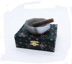 KOLAMOON 70mm Natural Agate Mortar and Pestle Set