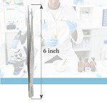 Micro Precision Surgical Forceps Set - 6 Inch Tweezers