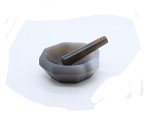 KOLAMOON 70mm Natural Agate Mortar and Pestle Set