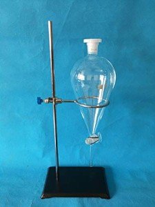 1000ml Glass Separatory Funnel with Stopcock Set