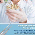 Micro Precision Surgical Forceps Set - 6 Inch Tweezers