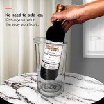 TenTen Labs Wine Bottle Chiller Sleeve for Parties