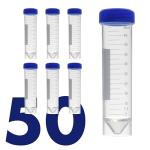 Kashi Scientific 50mL Self-Standing Centrifuge Tubes