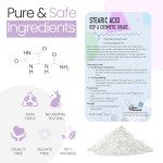 Organic Stearic Acid Powder for DIY Skincare