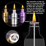 Portable Alcohol Burner Lamp - 2 Pack Gold