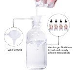 24 Pack 4oz Glass Bottles with Eye Droppers