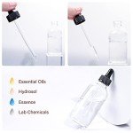 24 Pack 4oz Glass Bottles with Eye Droppers