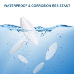 12-Pack PTFE Magnetic Stir Bars - 20mm