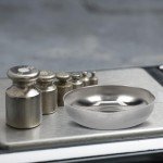 4-Pack Metal Weighing Pans for Lab and Food