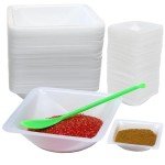 Disposable Pure Ponta Weigh Boats - 125 Medium & Small