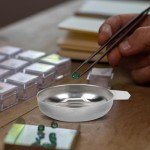 4-Pack Metal Weighing Pans for Lab and Food