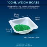 Disposable Pure Ponta Weigh Boats - 125 Medium & Small