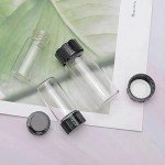 20ML Clear Glass Sample Vials with Screw Caps