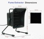 Valtcan Fume Extractor with Tiltable Fan Hood