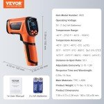 VEVOR Dual Laser Non-Contact Infrared Thermometer
