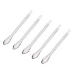 Stainless Steel Micro Scoop Lab Spoon Set - 5pcs