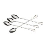 Long-Handled Stainless Steel Spoon Set of 8