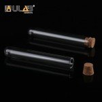 50pcs 10ml Round Bottom Glass Test Tubes Set