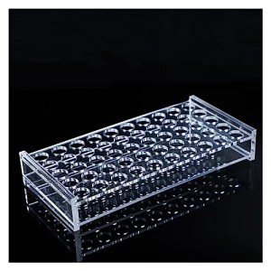 Clear PMMA Ampoule Bottle Rack for Labs