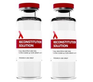 Reconstitution Solution 30ml Glass Vials - 2-Pack