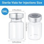5ml Glass Injection Vials with Self-Sealing Port
