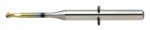 1.0mm Carbide Ball Nose End Mill - DLC Coated