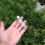 12-Pack 40ml Glass Jars with Silver Caps