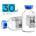 Ks-Tek Sterile Empty Vials with Injection Port (10)