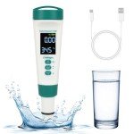 5-in-1 Water Quality Testing Meter – High Accuracy