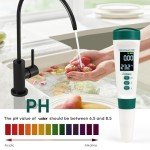 5-in-1 Water Quality Testing Meter – High Accuracy