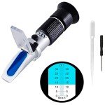 Handheld Brix Refractometer for Sugar Content Testing