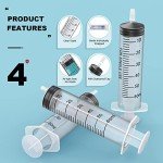 15 Pack 60ml Sterile Plastic Syringes with Caps