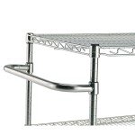 Nexel Adjustable Chrome Wire Shelves Cart 24"x36