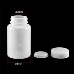 Plastic Lab Chemical Reagent Bottles, 100ml (5pcs)